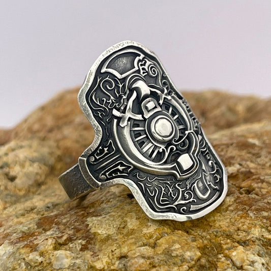 Ring of Steel Protection Sterling silver Dark Souls