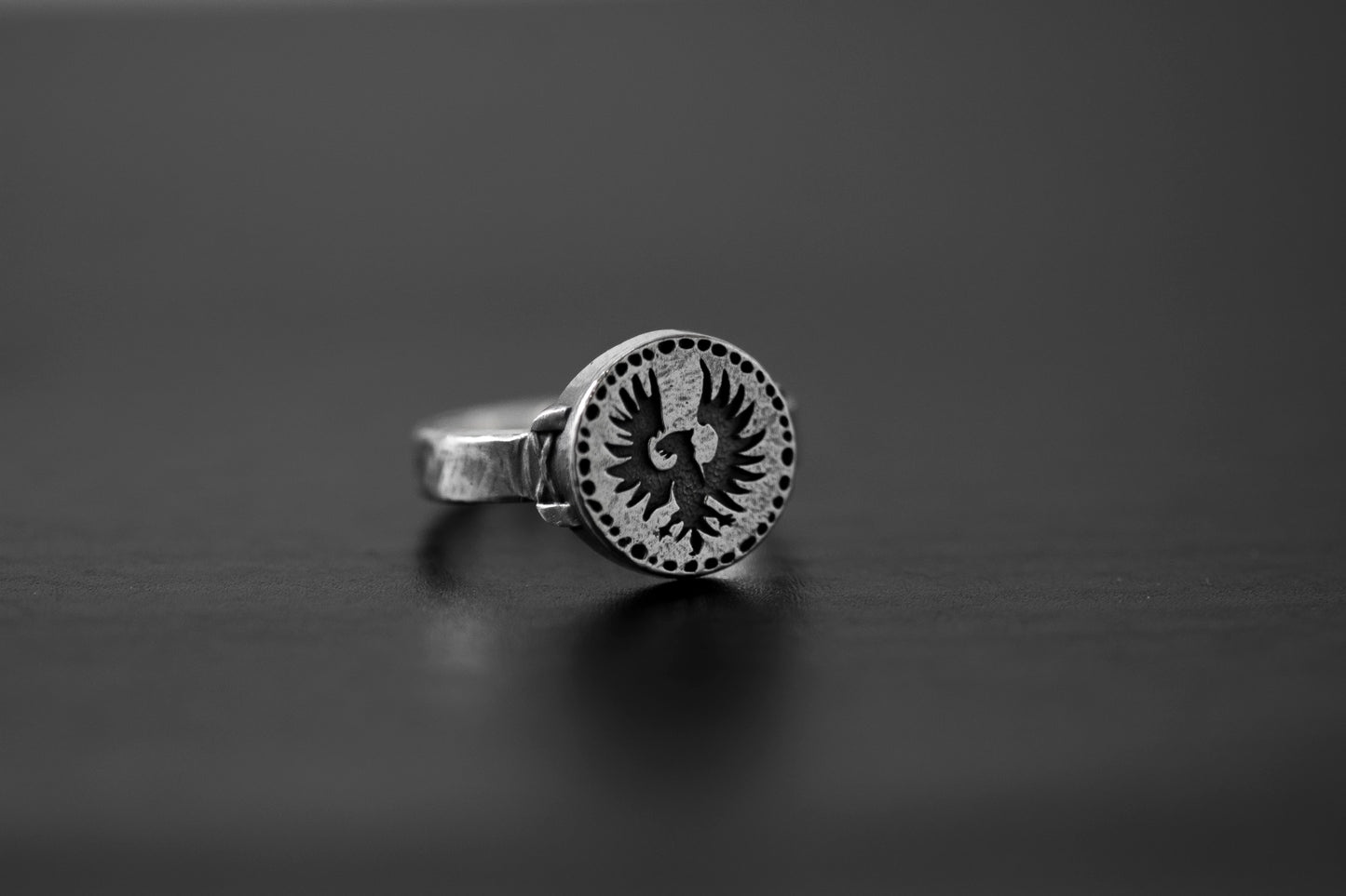 Hawk Ring Dark Souls series sterling silver