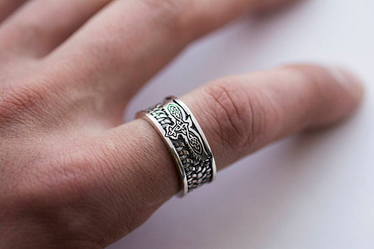 Silver Raven Ring Mk2