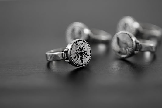 Hornet Ring Dark Souls series sterling silver