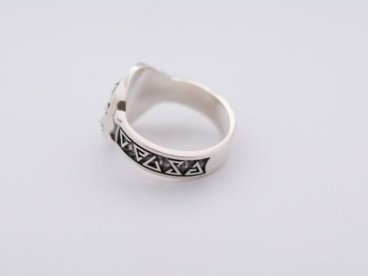 Witcher Griffin school signet ring