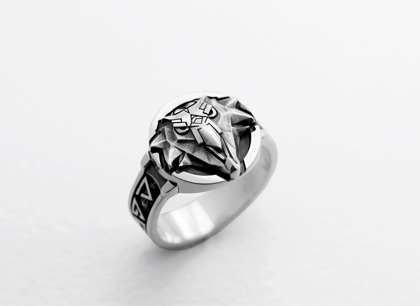 Witcher Griffin school signet ring