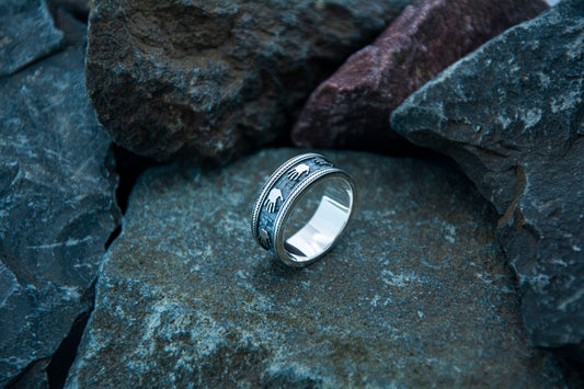 Handprint ring