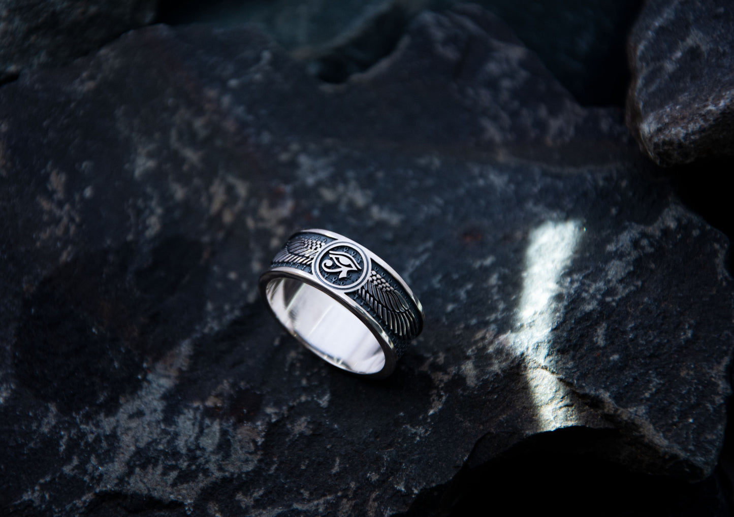 Eye of Horus ring