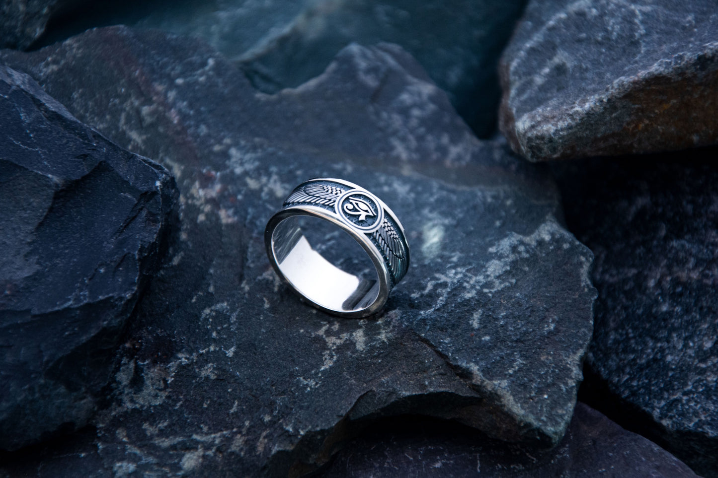 Eye of Horus ring