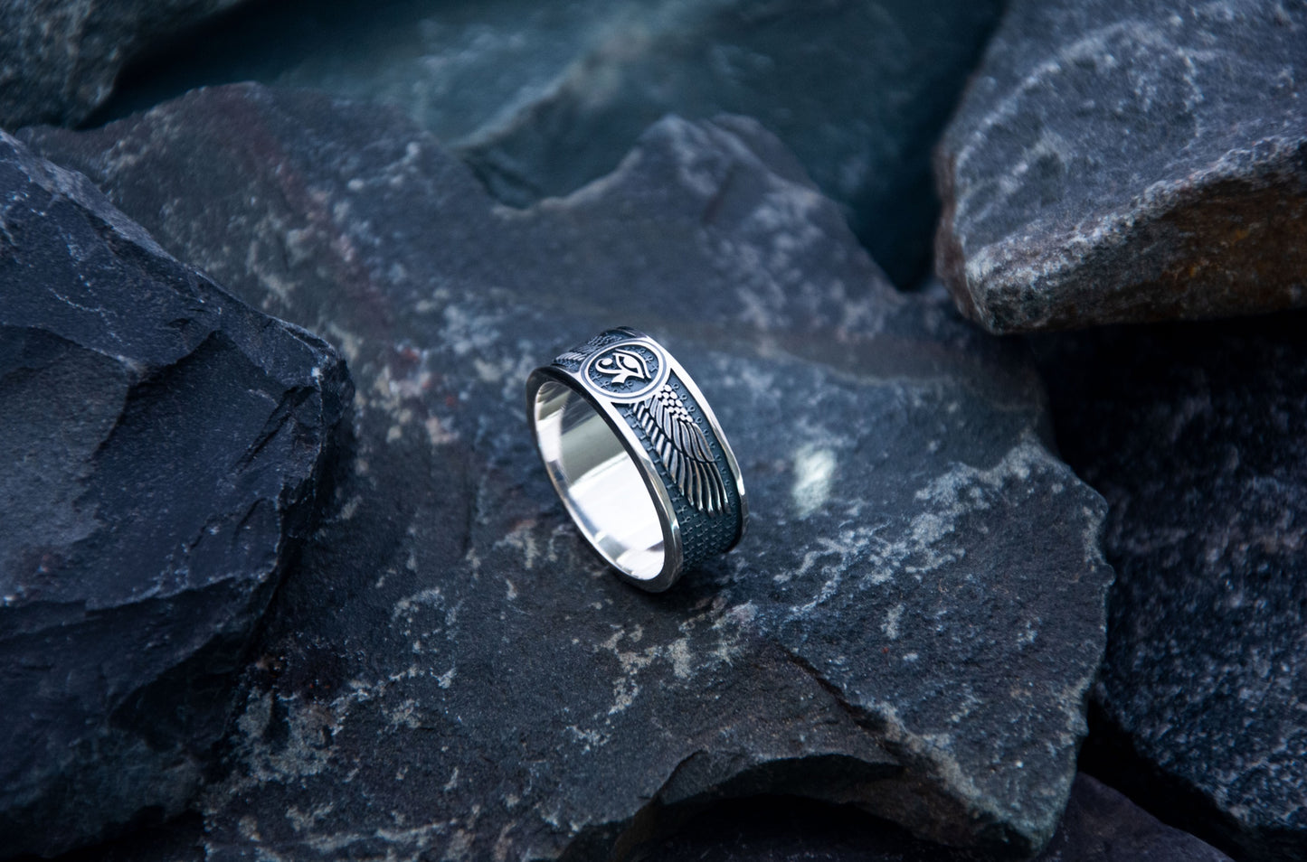 Eye of Horus ring