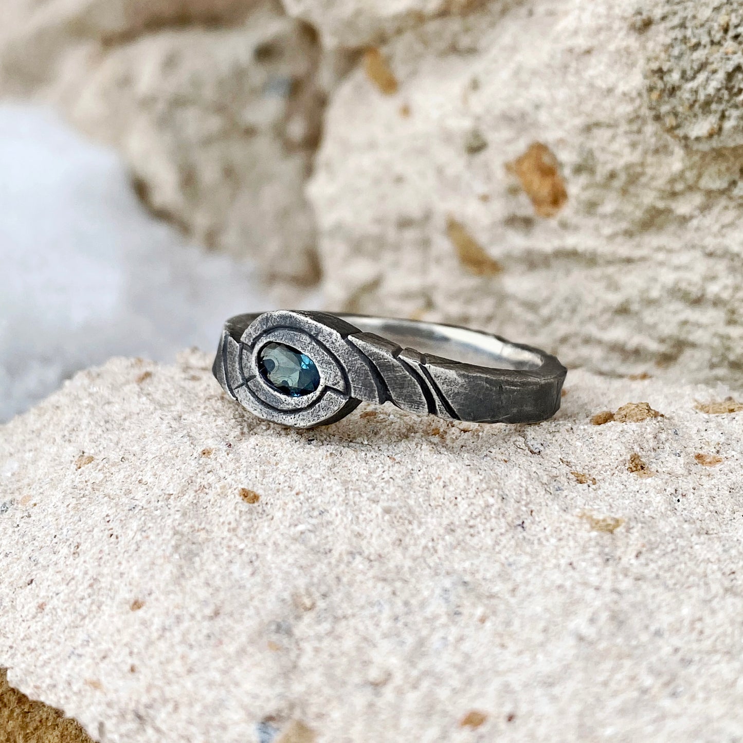 Providential Ring Demon's Souls series sterling silver