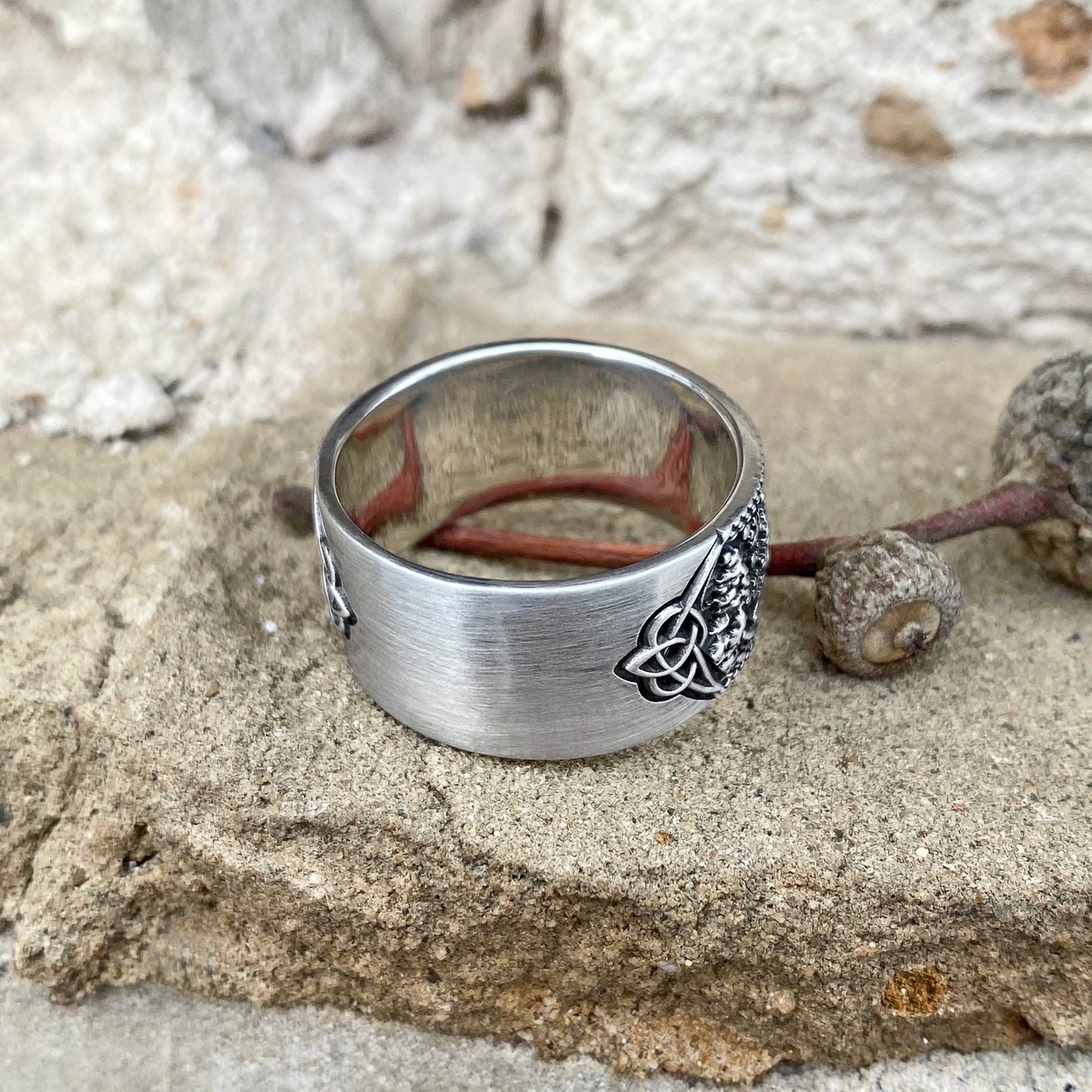 Wolf Couple Sterling Silver ring