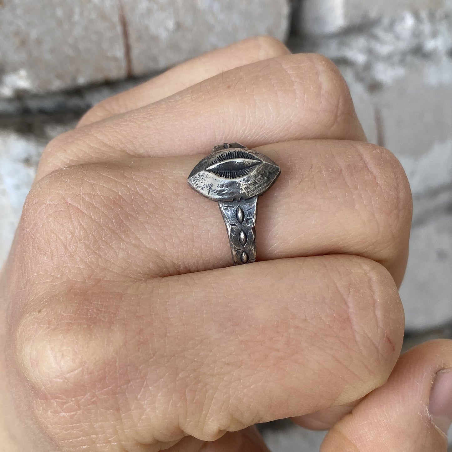Cling Ring Demon's Souls series sterling silver