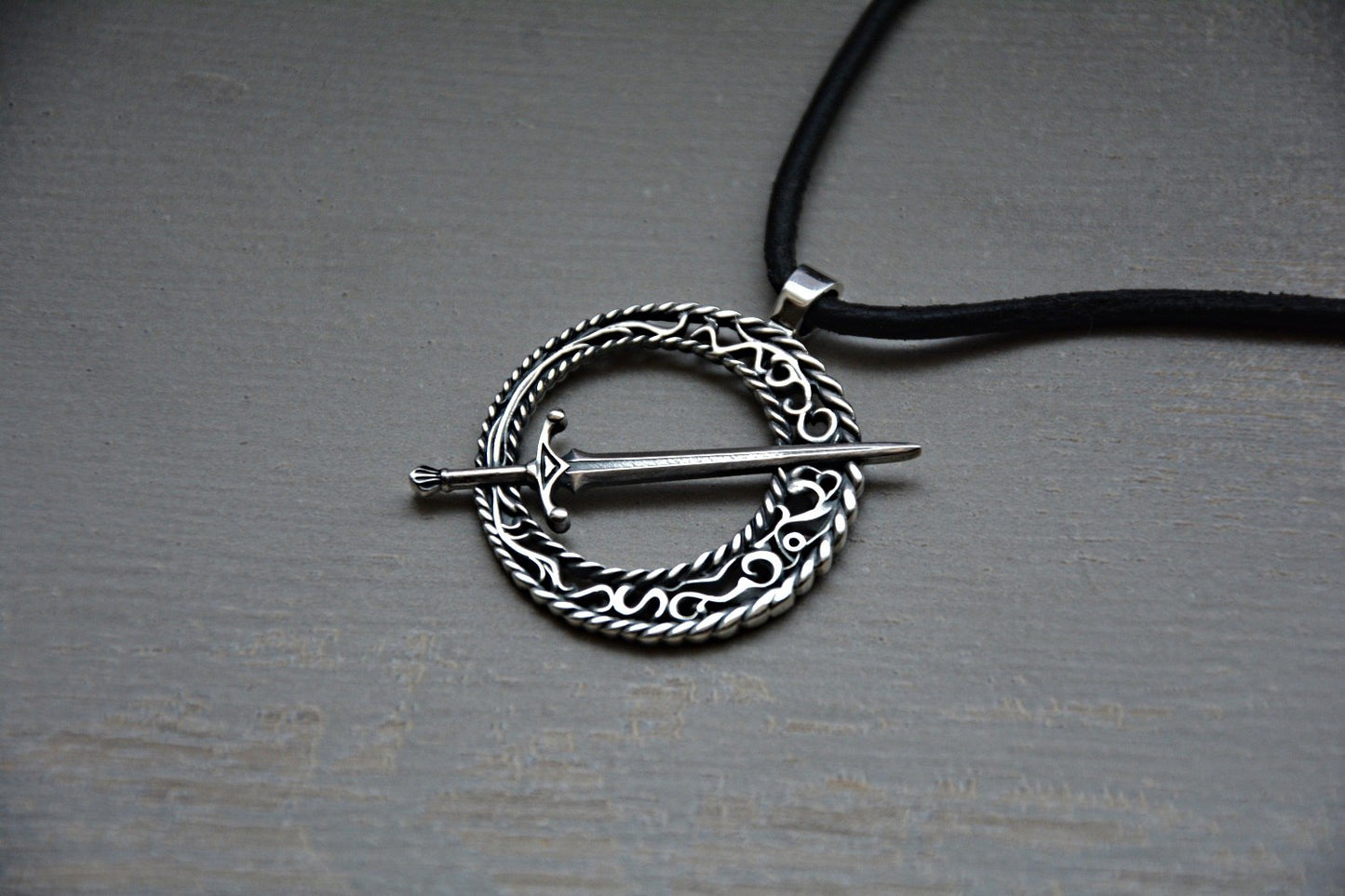 Blades of the Darkmoon Dark Souls 3 sterling silver Pendant
