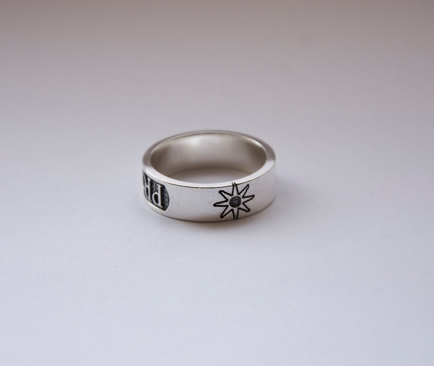 Praise the sun Ring Dark Souls series sterling silver