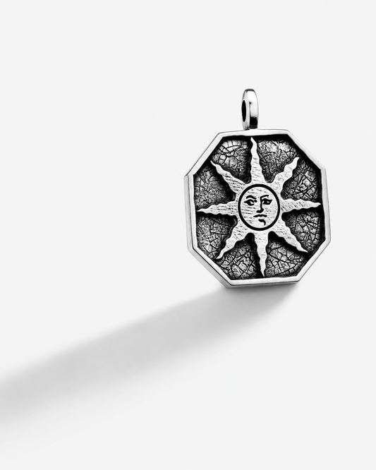 Praise the sun Dark Souls 3 sterling silver Pendant