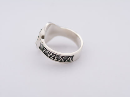 Witcher Griffin school signet ring