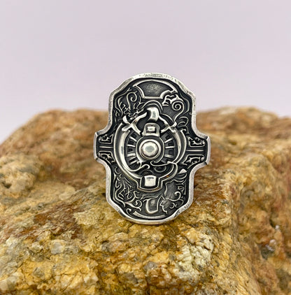 Ring of Steel Protection Sterling silver Dark Souls