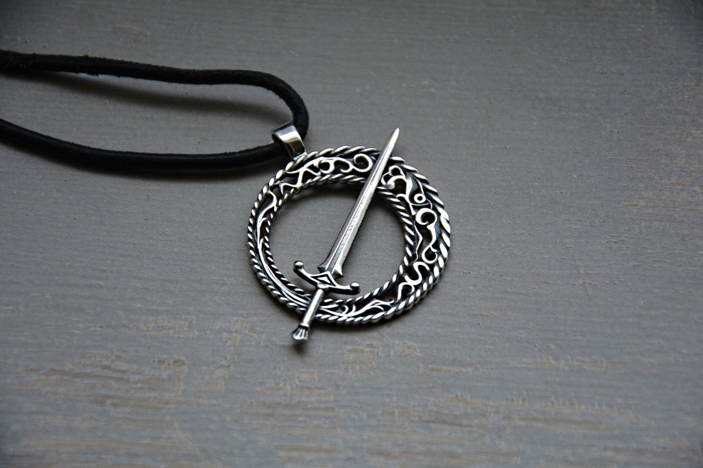 Blades of the Darkmoon Dark Souls 3 sterling silver Pendant