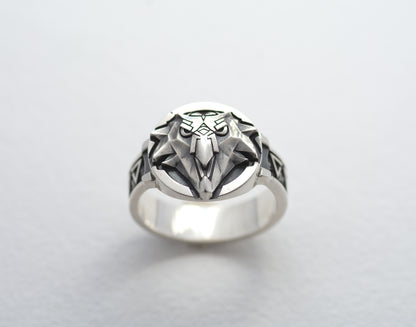 Witcher Griffin school signet ring