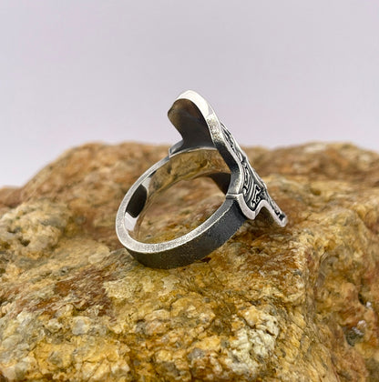 Ring of Steel Protection Sterling silver Dark Souls