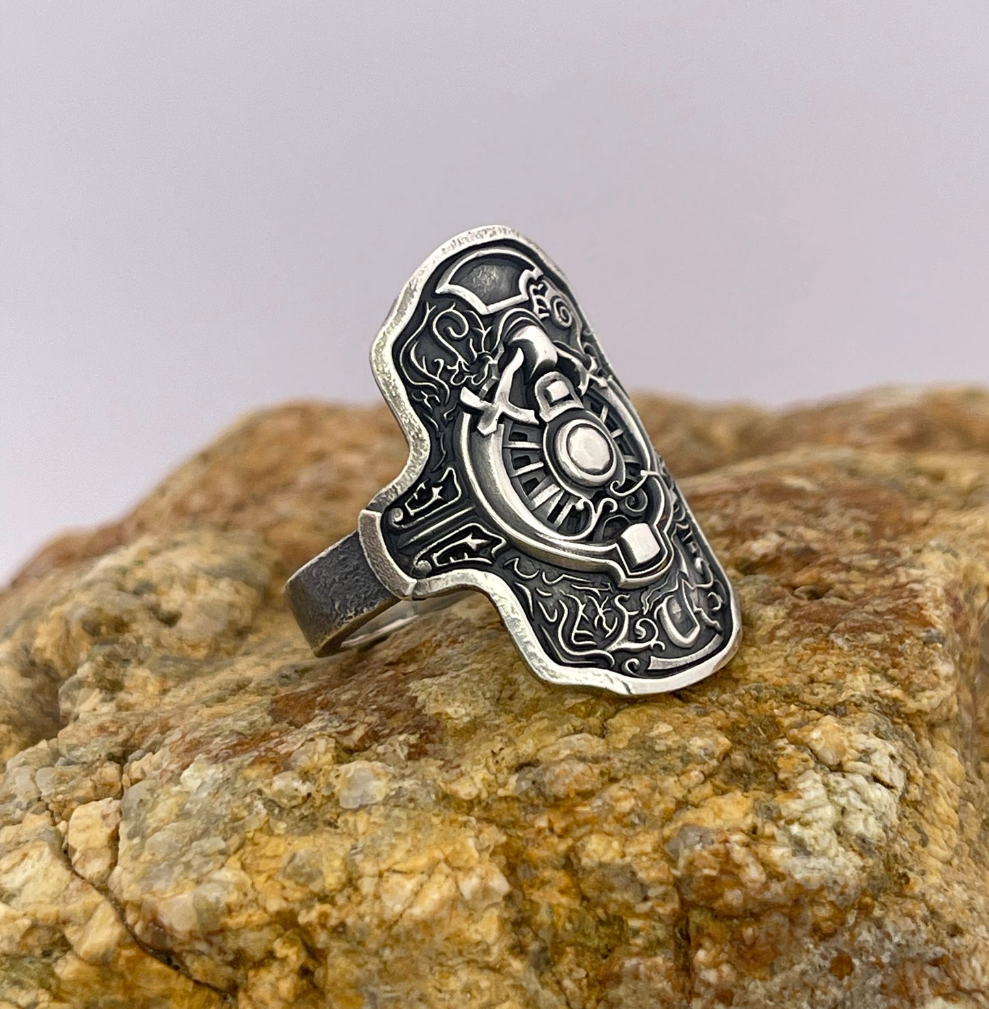 Ring of Steel Protection Sterling silver Dark Souls