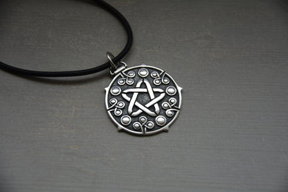 Yennefer the witcher Medallion sterling silver Pendant