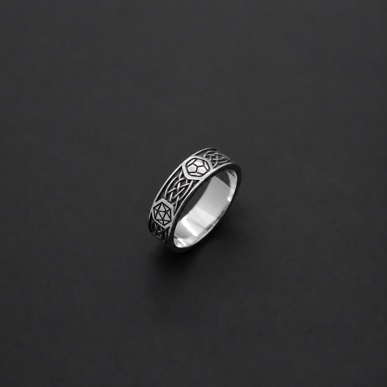The Platonic Solids ring