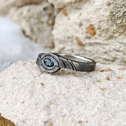 Providential Ring Demon's Souls series sterling silver