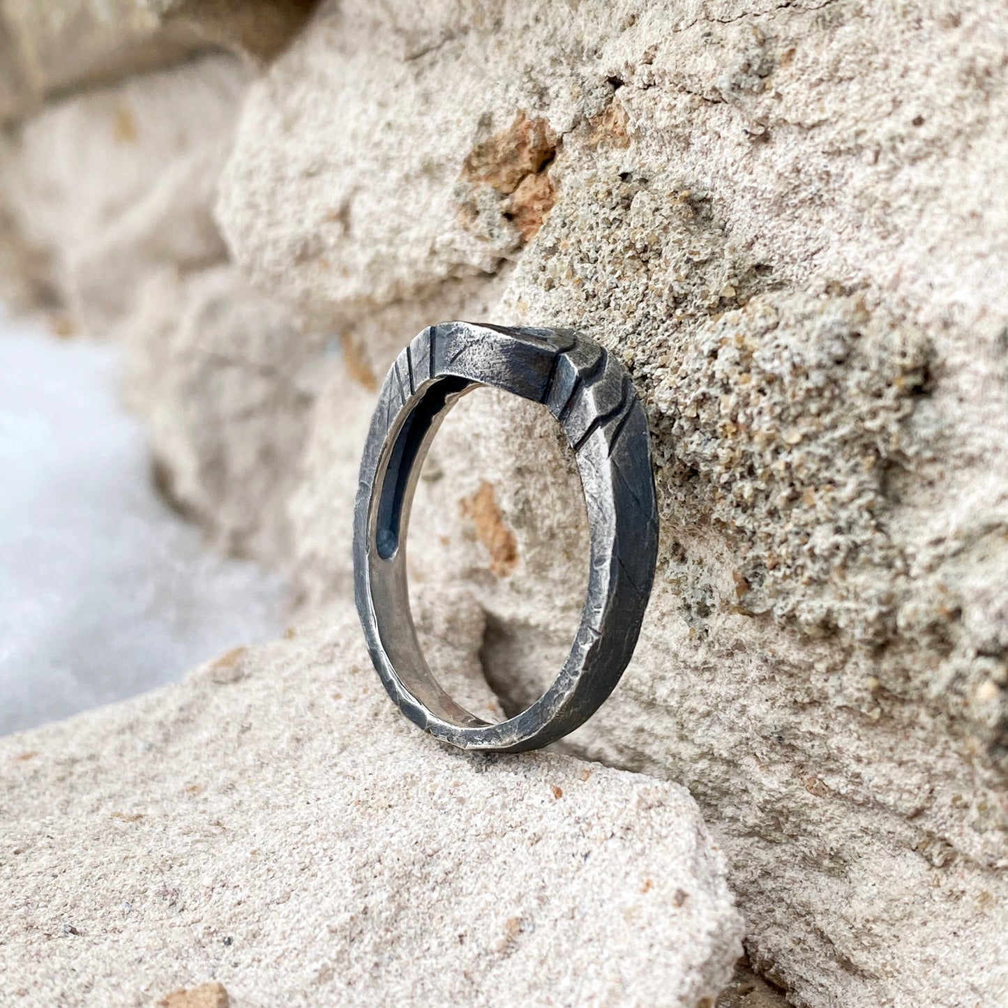 Providential Ring Demon's Souls series sterling silver