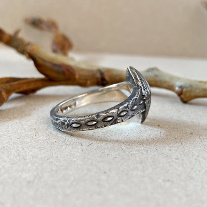 Cling Ring Demon's Souls series sterling silver