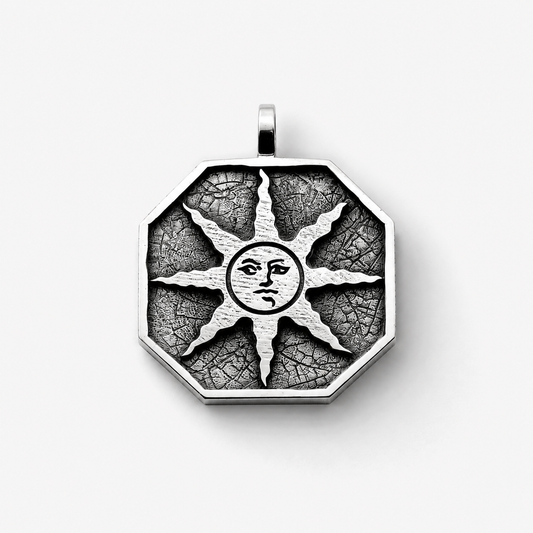 Praise the sun Dark Souls 3 sterling silver Pendant