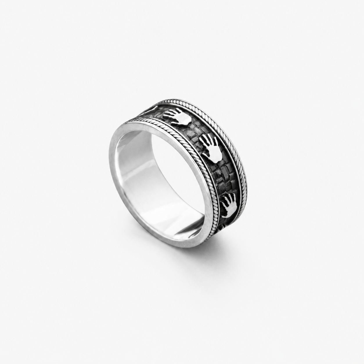 Handprint ring