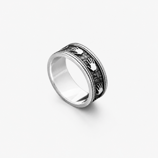Handprint ring