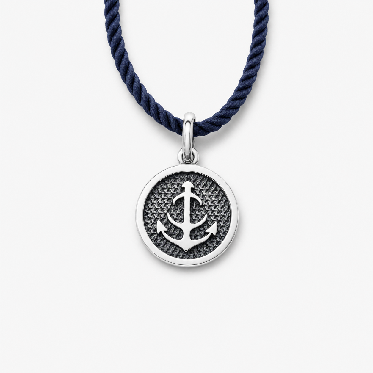 Anchor lucky charm sterling silver Pendant