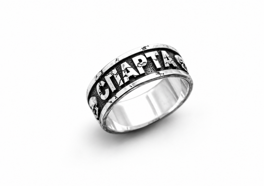 Sterling silver Metro 2033 Sparta Ring
