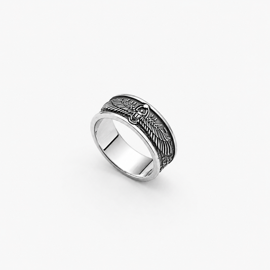 Scarab egypt ring