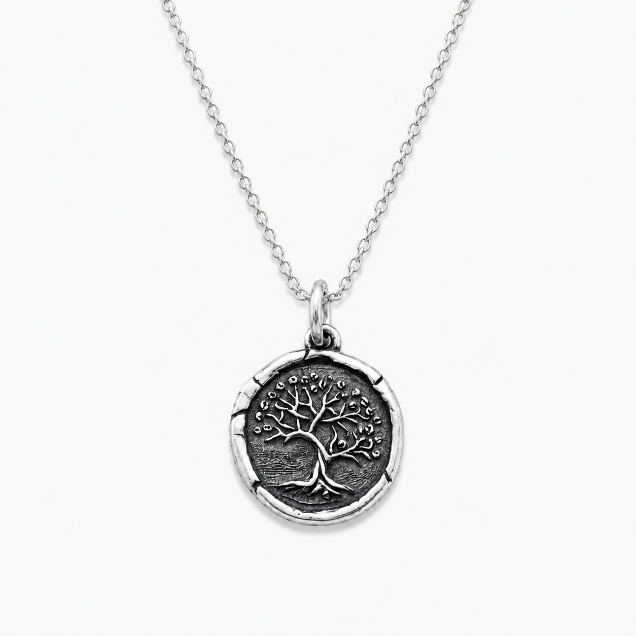 Sterling silver pendant with Tree of Life design