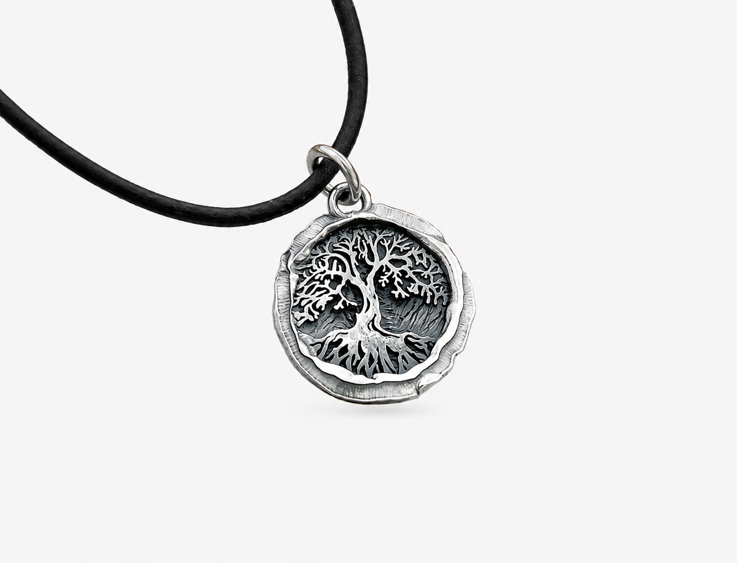 Sterling silver pendant with Tree of Life design