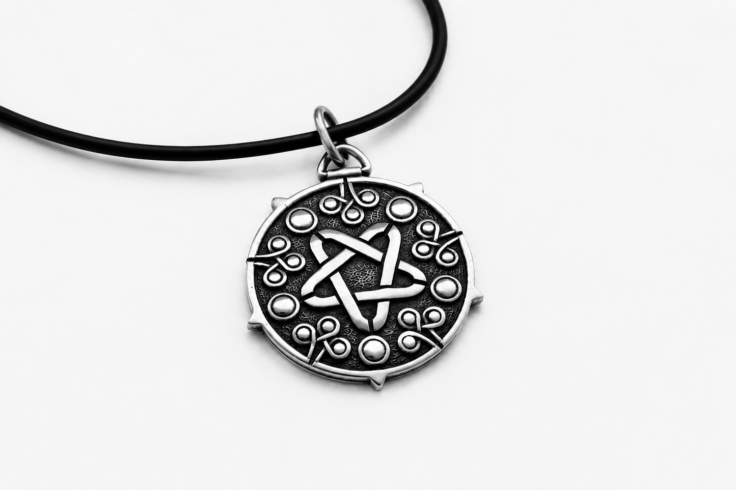 Sterling silver Yennefer The Witcher Medallion Pendant