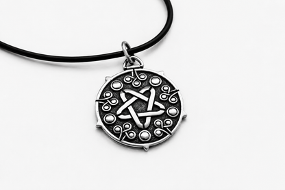 Sterling silver Yennefer The Witcher Medallion Pendant