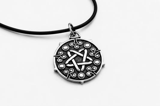 Sterling silver Yennefer The Witcher Medallion Pendant